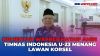 Timnas Indonesia U-23 Lolos ke Semifinal, Wapres Maruf Amin : Alhamdulillah, Meski Banyak Orang Meragukan