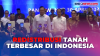 Presiden Jokowi Serahkan 10.323 Sertifikat Tanah Elektronik di Banyuwangi
