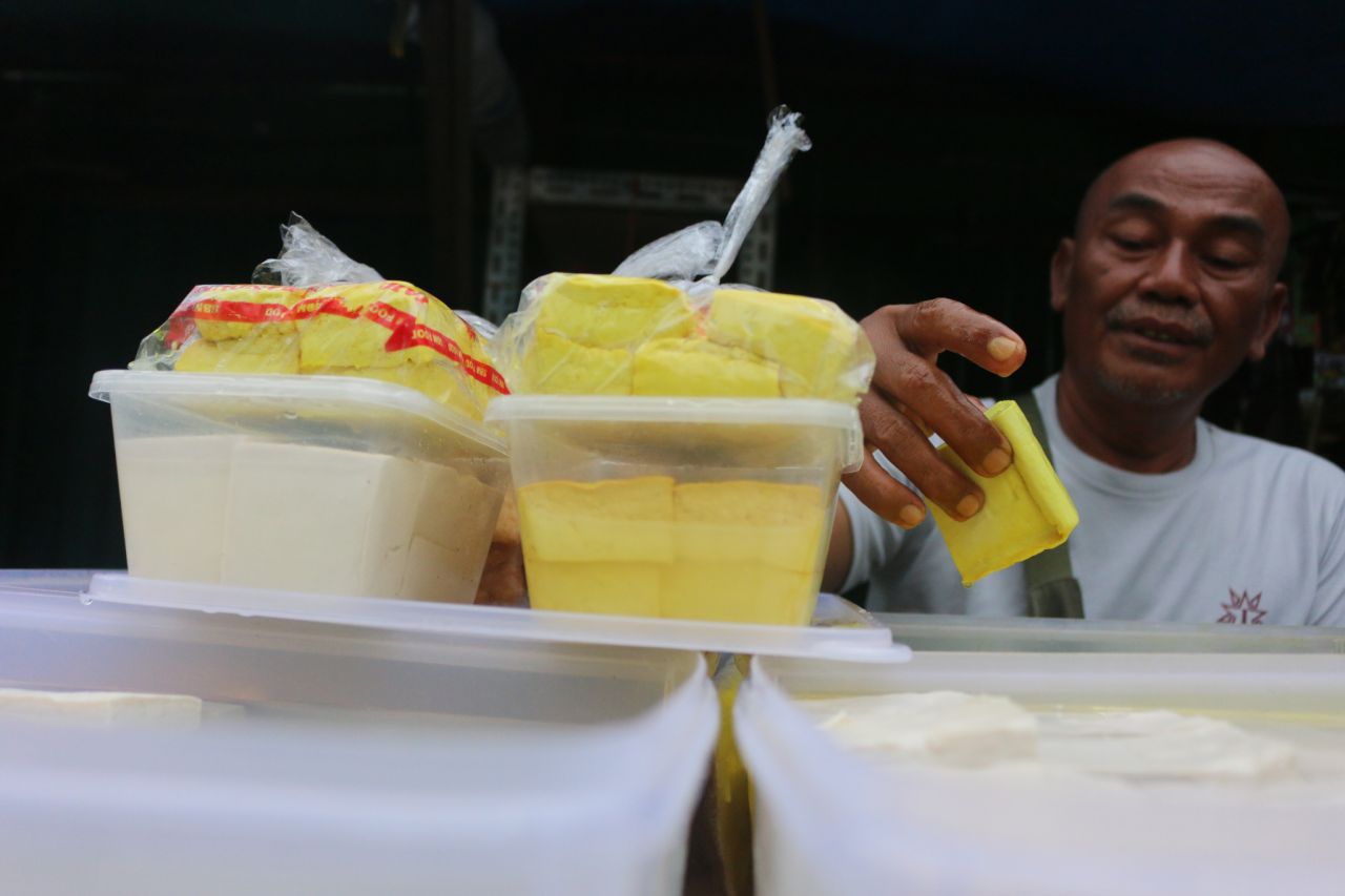 Foto Ingat Ya Bun Pedagang Tahu Dan Tempe Mogok Jualan Selama Tiga