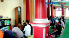Masjid Perpaduan Tiga Budaya di Palembang, Sumatra Selatan