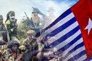 Bendera Bintang Kejora Berkibar di Intan Jaya Papua, OPM: Perang Berlanjut