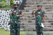 Apel Bersama Prajurit, Mayjen TNI Gabriel Lema Terima Tugas Jadi Pangdam Kasuari