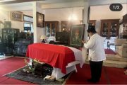 Beri Penghormatan Terakhir ke Eks Danjen Kopassus, Prabowo: Pak Widjojo Sangat Patriotik