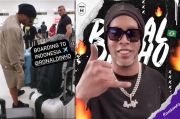 Hari Ini Ronaldinho Tiba di Indonesia: Saya Siap Bermain Bersama RANS FC!