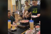 Viral! Anak Gym Makan 14 Kg Daging di Restoran All You Can Eat