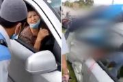 Horor! Pengemudi Wanita Ini Melesat 1 Mil Lebih dengan Mayat Pria di Atap Mobilnya