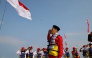 Parade Merdeka Tanjung Lesung, Gelar Upacara di Bawah Laut