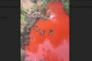 Geger, Air Sungai Cilamaran Karawang Berwarna Merah Darah