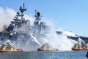 Didakwa Bakar Kapal Perang Miliaran Dolar, Pelaut AS Divonis Tidak Bersalah