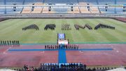 Ribuan Personel Keamanan Doa Bersama Membentuk Konfigurasi Arema di Stadion GBLA