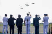 KSAL Hadiri Peringatan HUT ke-66 Penerbangan TNI AL di Lanudal Juanda