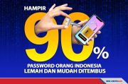 Hampir 90% Password Orang Indonesia Lemah dan Mudah Ditembus