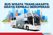 Catat Rutenya, Bus Wisata Transjakarta Gratis Kembali Beroperasi