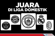 Daftar 5 Klub Elit Eropa Juara Liga Domestik, City-Milan Dramatis