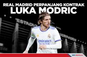 Real Madrid Tambah Masa Tugas Luka Modric hingga 2023