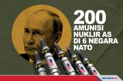 AS Miliki 200 Amunisi Taktis Nuklir di 6 Negara NATO