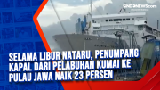 Selama Libur Nataru, Penumpang Kapal dari Pelabuhan Kumai ke Pulau Jawa Naik 23 Persen