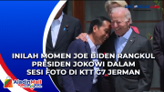 Inilah Momen Joe Biden Rangkul Presiden Jokowi dalam Sesi Foto di KTT G7 Jerman