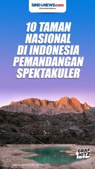 10 Taman Nasional di Indonesia dengan Pemandangan Spektakuler