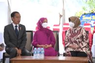 Presiden Jokowi Takziah ke Kediaman Almarhum Tjahjo Kumolo