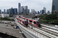 Integrasi LRT Jakarta dengan Stasiun Manggarai Ditargetkan Rampung 2026