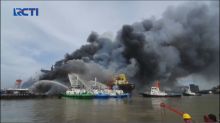 Kapal Tanker Terbakar di Belawan, Satu Pekerja Meninggal Dunia, 22 Terluka