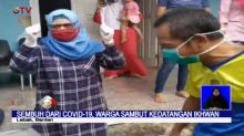Warga Sambut Meriah Kedatangan Pasien Sembuh dari Corona di Pandeglang