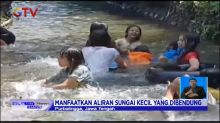 Anak-anak di Desa Lereng Gunung Slamet Sulap Sungai Jadi Wisata Dadakan