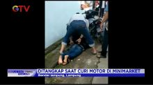 Kepergok Curi Motor, Dua Pelaku Diamuk Massa di Lampung