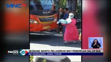 Seorang Ibu Melahirkan di Dalam Bus Bintang Mas Jurusan Surabaya-Bojonegoro