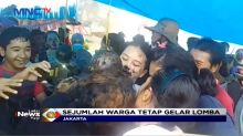 Gelar Lomba HUT RI ke-75 Warga di Jakarta Timur Abaikan Protokol Kesehatan