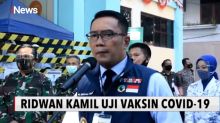 Gubernur Jawa Barat Ridwan Kamil Jalani Uji Vaksin Covid-19