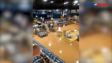 Selain Rusak Rumah, Banjir Bandang Cicurug Juga Genangi Pabrik Aqua