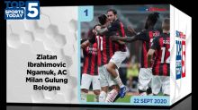 Top 5 Sports Today 22 September 2020, Ibra Ngamuk Cetak 2 Gol