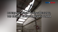 Diterjang Angin Puting Beliung, 109 Rumah di Bekasi Utara Rusak