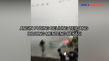 Angin Puting Beliung Terjang Bojong Menteng, Bekasi