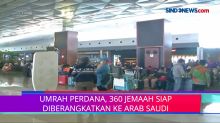 Umrah Perdana, 360 Jemaah Diberangkatkan ke Arab Saudi