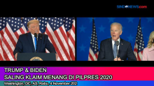 Trump dan Biden Saling Klaim Menang di Pilpres 2020