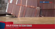 Banjir Terjang Aceh Singkil, Ratusan Rumah Terendam