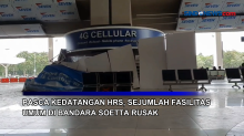 Pasca Kedatangan HRS, Sejumlah Fasilitas Umum di Bandara Soetta Rusak