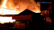 Kebakaran di Palembang, 8 Rumah Warga Ludes di Lalap Api
