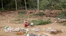 Banjir Bandang Terjang Tiga Desa di Kecamatan Bahorok, Langkat