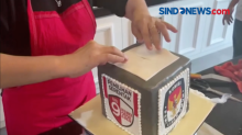 Kue Unik Kotak Suara di Padang Meriahkan Pilkada 2020
