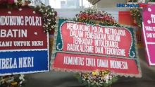 Polda Metro Dibanjiri Karangan Bunga, Dukung Tindakan Tegas ke FPI