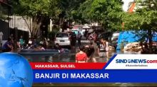 Banjir Landa Pemukiman Warga di Manggala Makassar, Sulsel