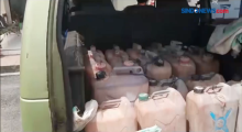 Polisi Sita 5000 Liter Miras Jenis Ballo Dalam Jerigen