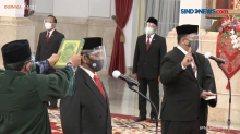 Presiden Jokowi Juga Melantik Kepala BNN serta BRG