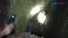 Video Viral Maling Ayam di Baubau Terjebak di Dalam Septic Tank