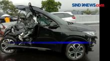 Begini Kondisi Mobil Mendiang Chacha Sherly Usai Tabrakan Beruntun di Tol Semarang