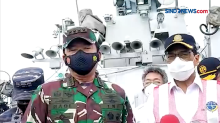 Panglima TNI: Kopaska Temukan Pecahan Pesawat Sriwijaya Air SJ-182